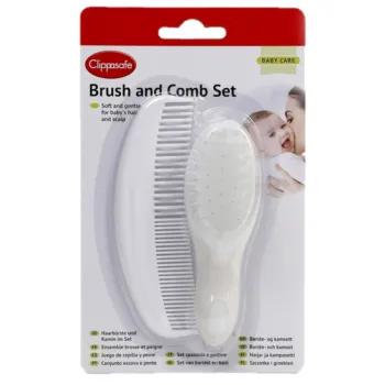 Clippasafe Brush & Comb Set – Gentle Haircare for Babies