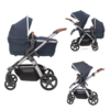 Silver Cross Wave 21 Pram & Pushchair - Indigo