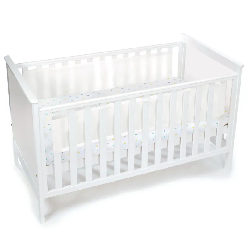 BreathableBaby Two-Sided Mesh Cot Liner - White - Image 2