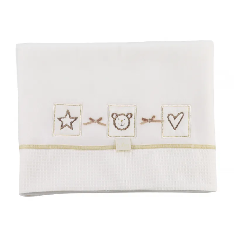 Lollipop Lane Teddy s Cotage Coverlet Cot Bedding Nursery Decor