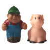 Tomy Johnny & Friends Farm Adventure Playset - Corey & Pig