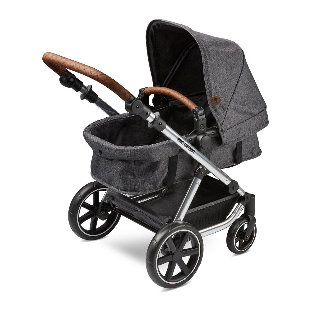 Grey dolls pram sale