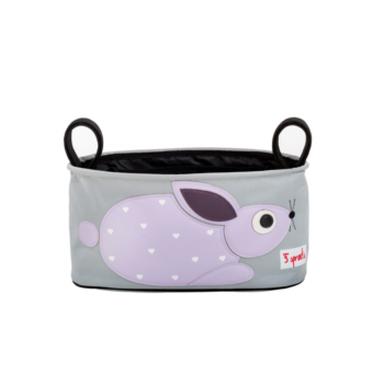 3 Sprouts Stroller Organiser - Rabbit