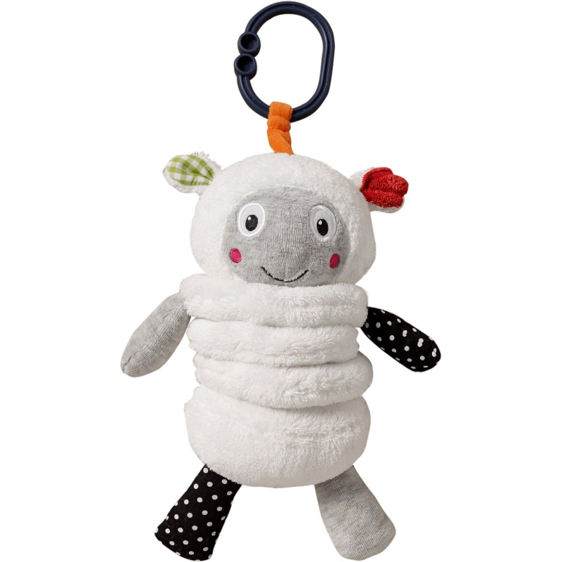 Lola Lamb Wriggle Back - Soft Toy White Unisex