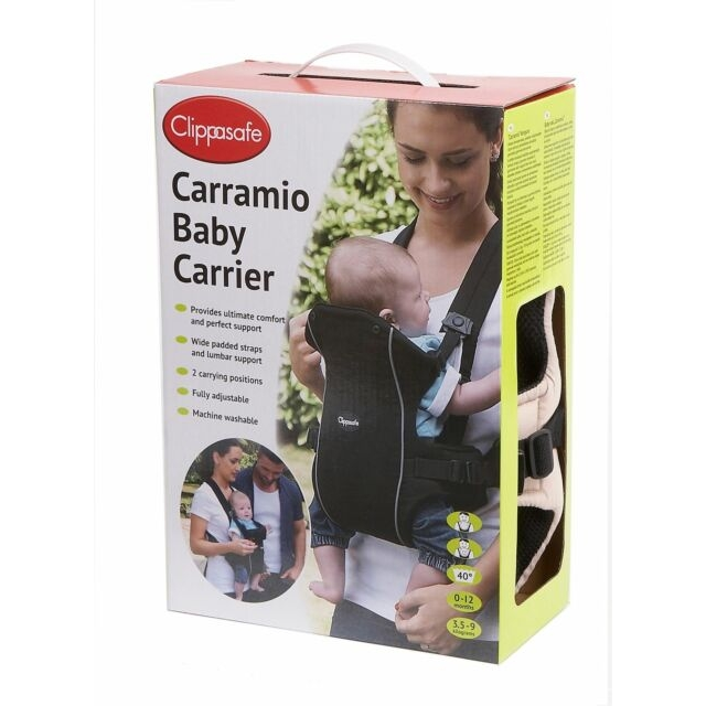 Clippasafe Carramio Baby Carrier - Oatmeal Beige Unisex