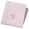 East Coast Fleece Blanket - Elephant Spot Pink