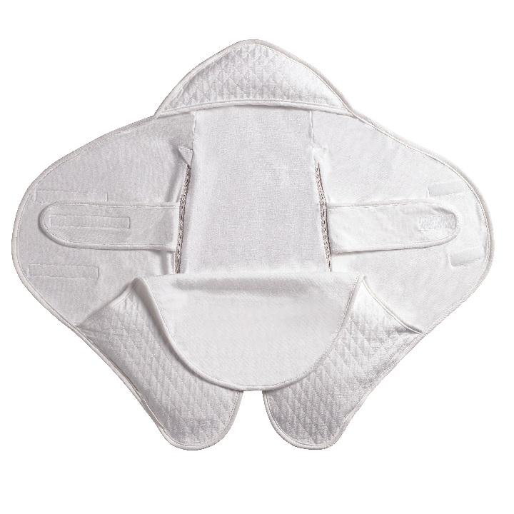 Red Castle Babynomade Lightweight Blanket - White - 0-6 months