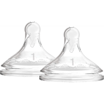 Dr Browns Options + Level 1 Teats - 2 Pack