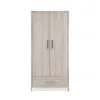 Silver Cross Ascot 3 Piece Room Set - Cot Bed, Dresser & Wardrobe