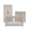 Silver Cross Ascot 3 Piece Room Set - Cot Bed, Dresser & Wardrobe