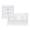 Silver Cross Primrose Hill 2 Piece Room Set - Cot Bed & Dresser