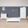 Silver Cross Primrose Hill 3 Piece Room Set - Cot Bed, Dresser & Wardrobe