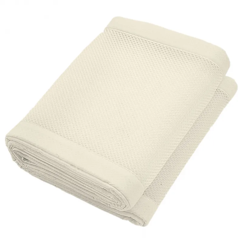 BreathableBaby Four-Sided Mesh Cot Liner - Ecru Mist