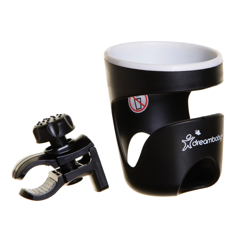 Dreambaby Strollerbuddy Drink Holder - Black