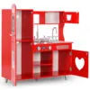 minkar_deluxe_red_children's'_play_kitchen_2