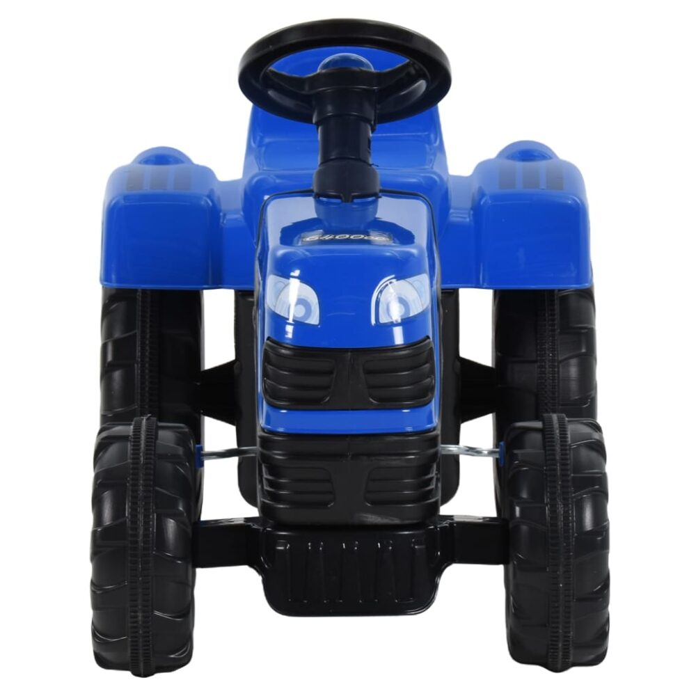 tegmen_blue_kids_pedal_tractor_ride_on_toy_2