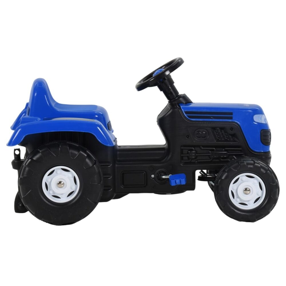tegmen_blue_kids_pedal_tractor_ride_on_toy_3