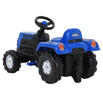 tegmen_blue_kids_pedal_tractor_ride_on_toy_5