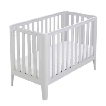 Babymore Iris Mini Cot Bed - Grey
