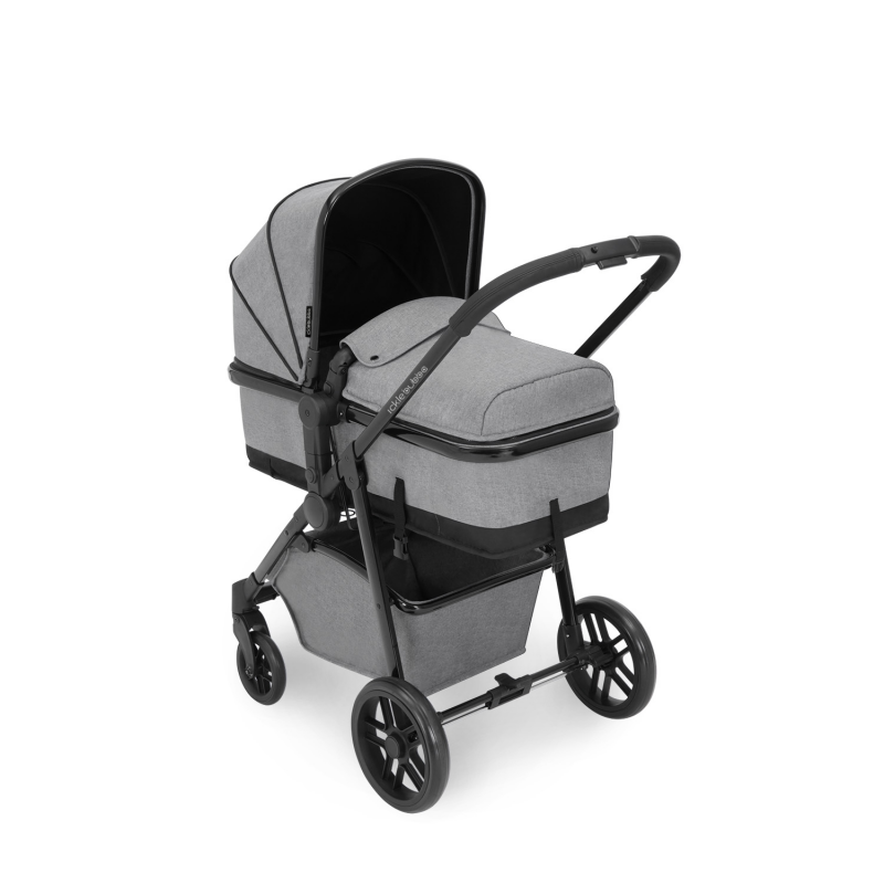 Ickle Bubba Moon 2-in-1 Pushchair & Carrycot - Black