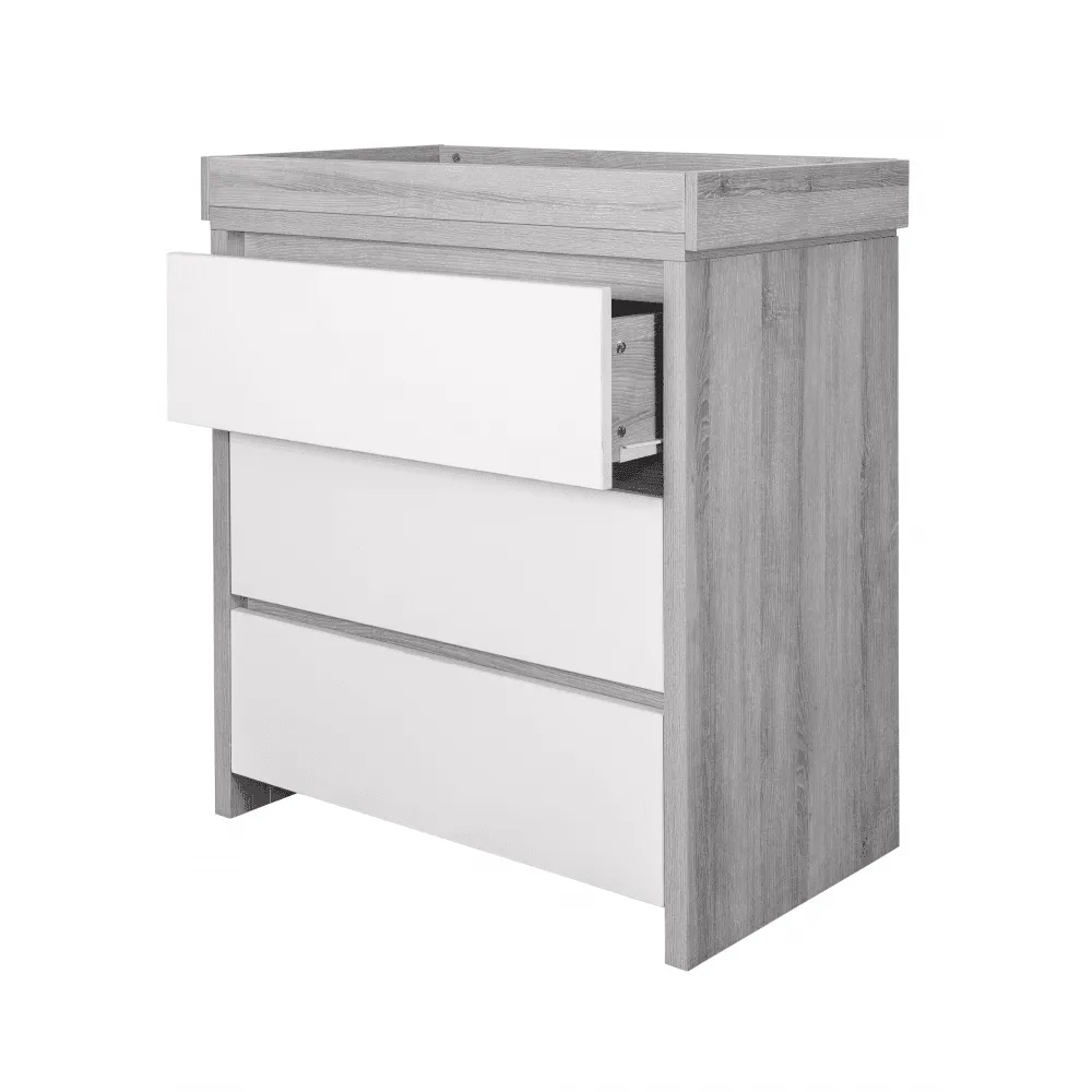 Tutti Bambini Modena 2 Piece Nursery Furniture Set Grey Ash Olivers BabyCare