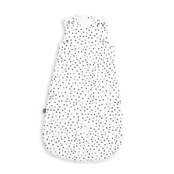 SnuzPouch Sleeping Bag, 2.5 Tog - Mono Spot, 0-6M