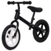 zosma_steel_framed_children's_balance_bike_-_black_1