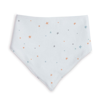 Gloop 100% Organic Cotton Bandana Bib - Magic Sky