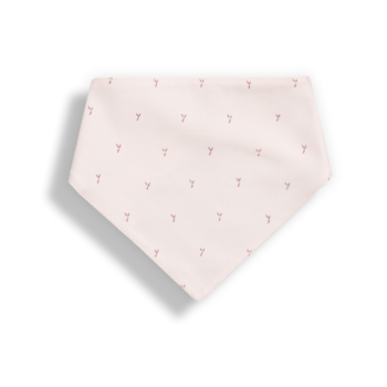 Gloop 100% Organic Cotton Bandana Bib - Blush Rose