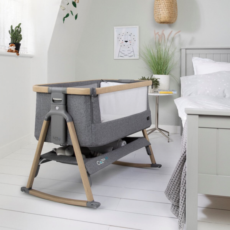Tutti Bambini CoZee Air Bedside Crib Baby Foldable Crib