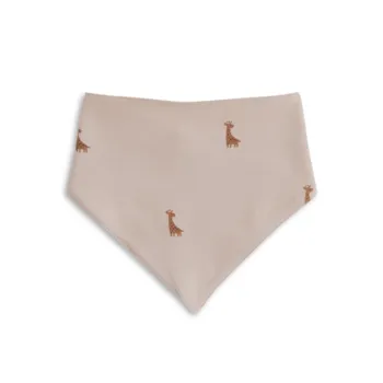 Gloop 100% Organic Cotton Bandana Bib - Safari
