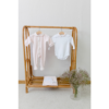 Gloop 100% Organic Cotton Babygrow (Size 1 or 3 Months) - Blush Rose