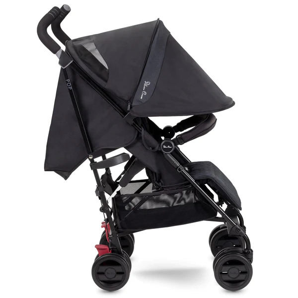 Silver Cross Pop Stroller Black Pushchair Stroller Travel