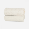 CoZee Fitted Sheets (2 Pack) - Neutral Pebble