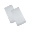 Cuddles Collection Plain Next 2 Me Baby Crib Sheets - White | 86 x 50 cm