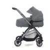 Silver Cross Dune With Compact Fold Carrycot - Glacier