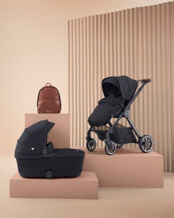 Silver Cross Reef Pushchair With First Bed Folding Carrycot & fashion Pack - Space