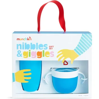 Munchkin Nibbles & Giggles Gift Set - Blue