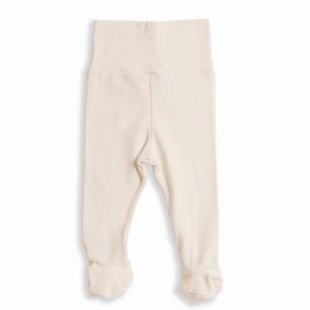 Gloop 100% Organic Cotton 2 Pack Leggings (Size 3 Months) - Beige