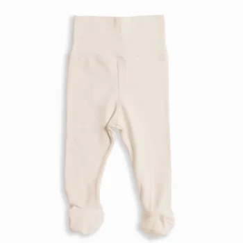 Gloop 100% Organic Cotton 2 Pack Leggings (Size 3 Months) - Beige