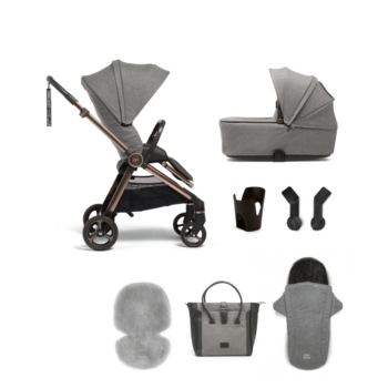 Mamas & Papas Strada Pushchair & Carrycot Essential Kit - Luxe