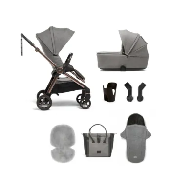 Mamas & Papas Strada Pushchair & Carrycot Essential Kit - Luxe