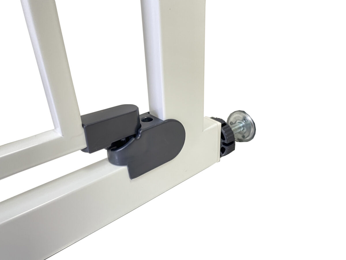 Callowesse Kuvasz Narrow Stair Gate  66-73cm x H76cm | Pressure Fit | Suitable for Doors & Stairs | White - Image 13