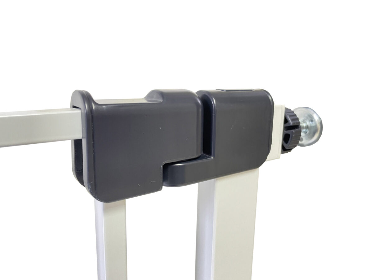 Callowesse Kuvasz Narrow Stair Gate  66-73cm x H76cm | Pressure Fit | Suitable for Doors & Stairs | White - Image 10