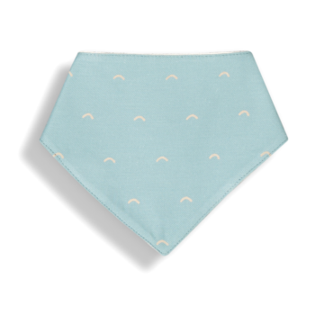 Gloop 100% Organic Cotton Bandana Bib - Ocean Green