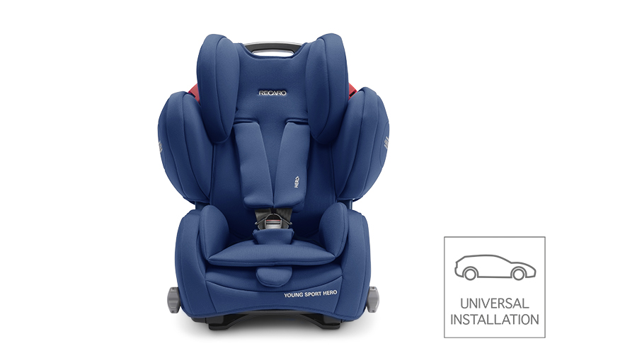 Recaro young outlet sport dimensions