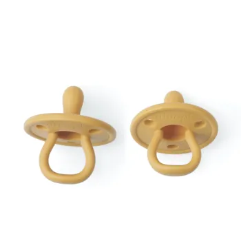 Gloop Silicone Pacifiers (Pack of 2) - Mango
