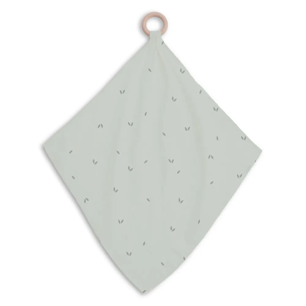 Gloop Teething Ring Organic Green Olivers BabyCare