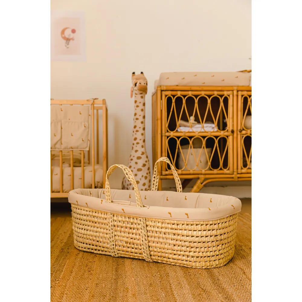Gloop Moses Basket Safari Olivers BabyCare