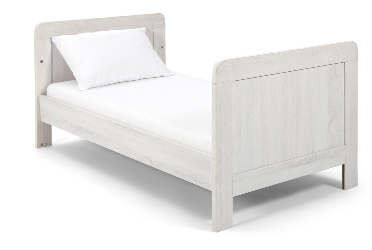 Mamas & Papas Atlas Cot Bed - Nimbus White - Image 3